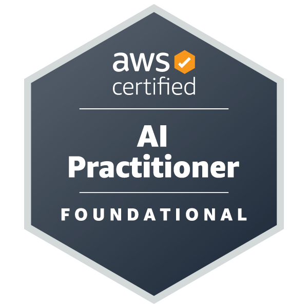 AWS AI Practitioner badge